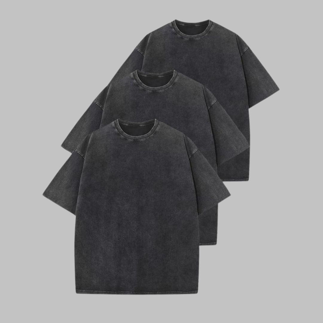 AFINA™ - Casual Oversized Wash Crew Neck Unisex Shirt