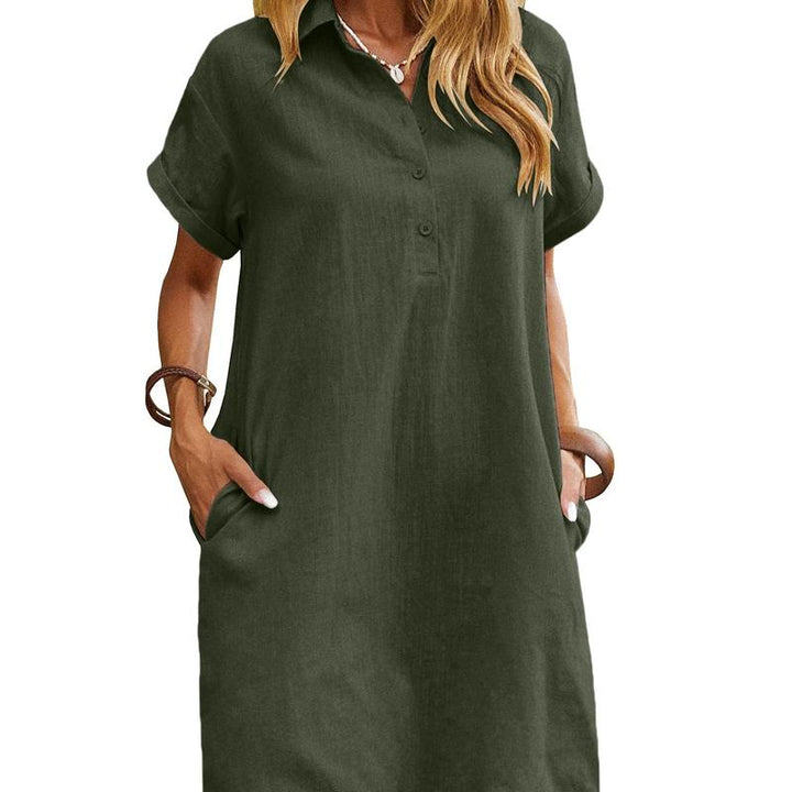 MAREN™ – Relaxed Short Sleeve Summer Dress